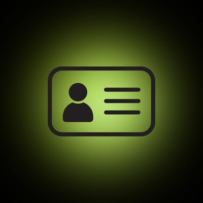 Icon als Scheckkarte